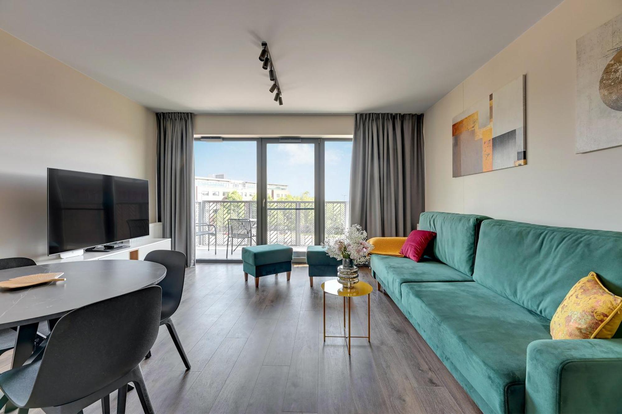 Scala City Center Apartments With Parking By Lion Apartments Γκντανσκ Εξωτερικό φωτογραφία