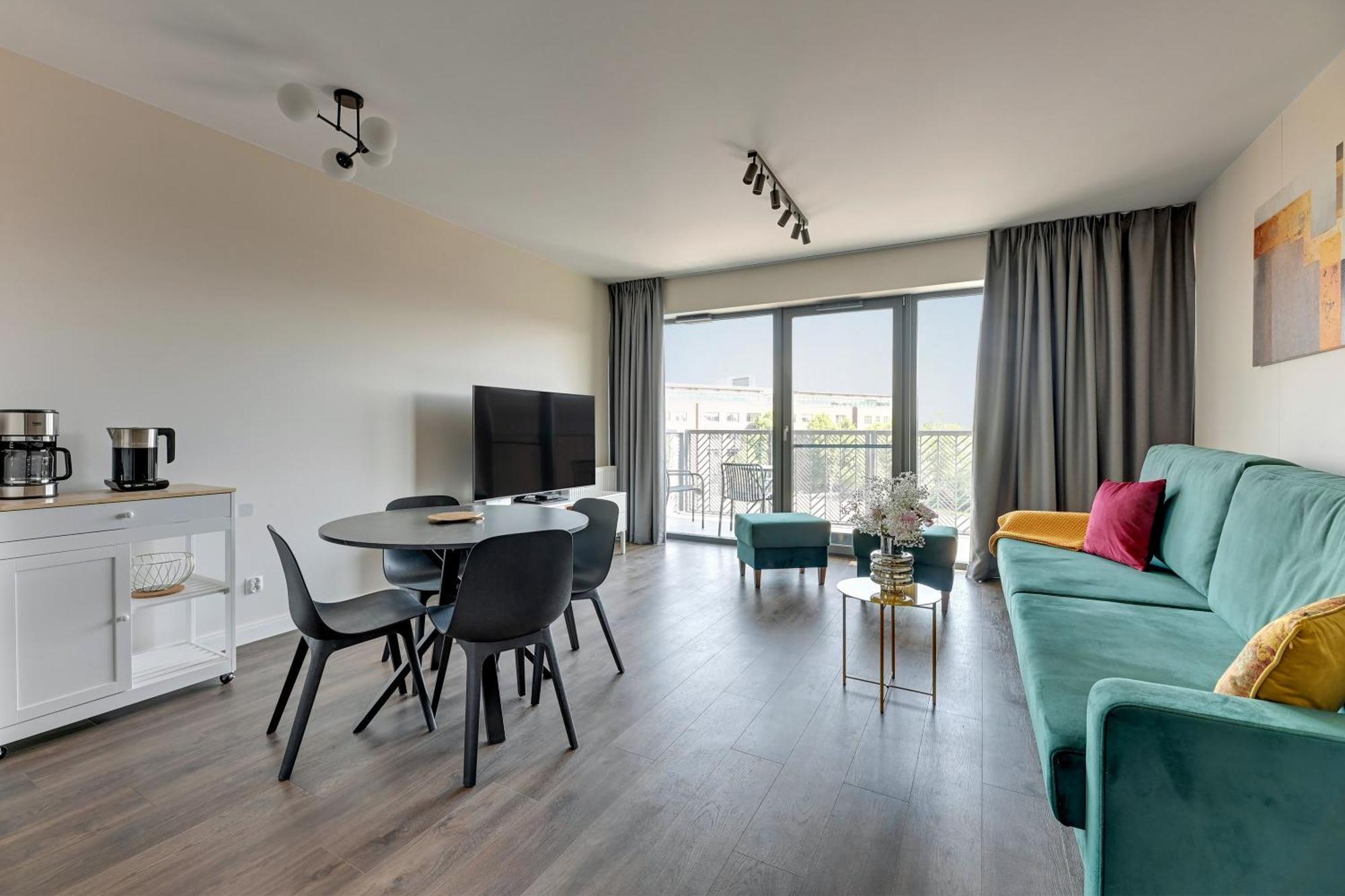 Scala City Center Apartments With Parking By Lion Apartments Γκντανσκ Εξωτερικό φωτογραφία